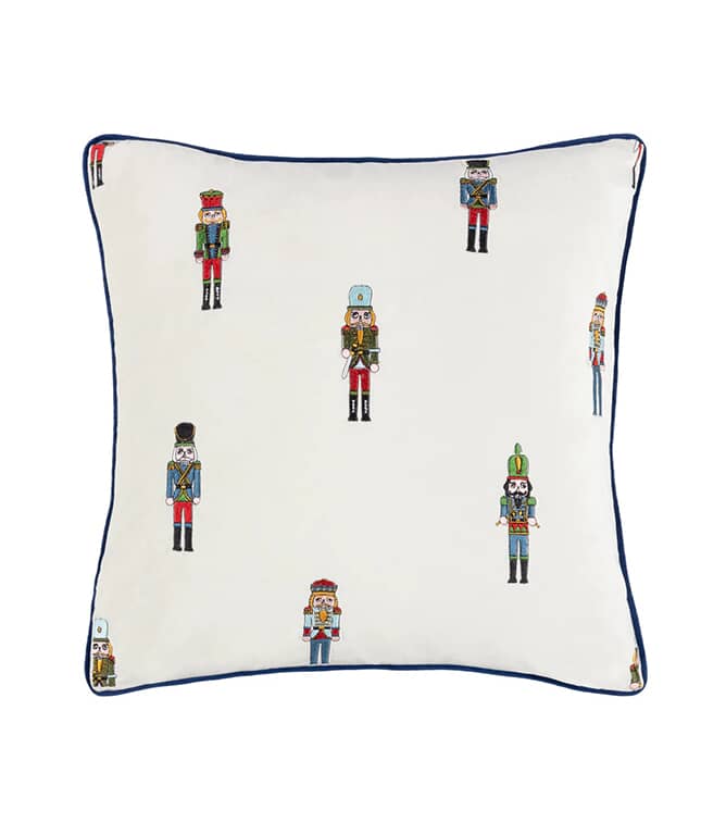 Nutcracker Christmas Cream Cushion