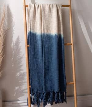 Mizu Dip Dye Fringed Ink
