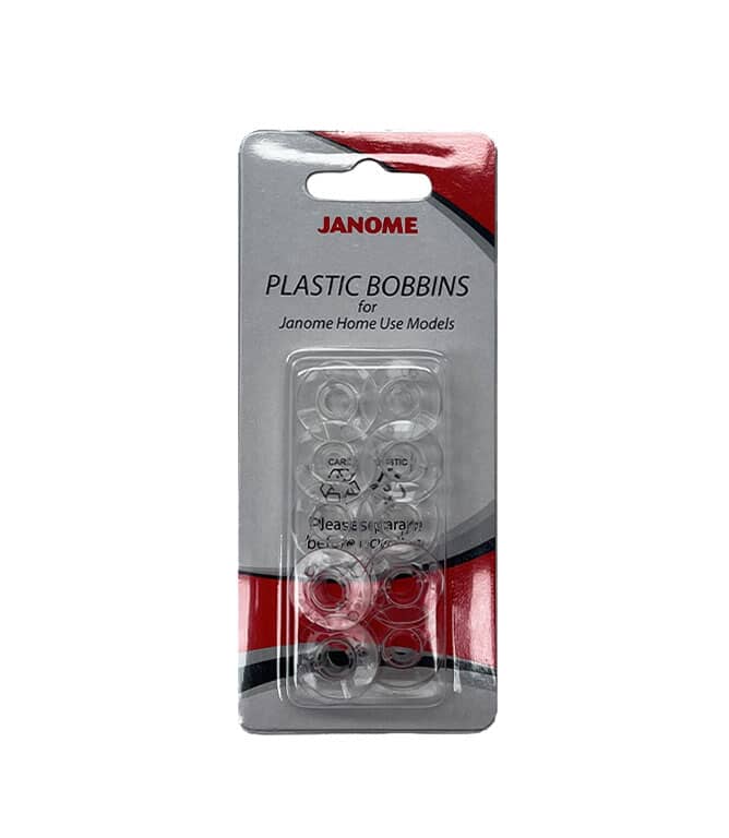 Janome Plastic Bobbins (10 Pack)