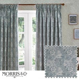 William Morris Curtains / Marigold Indigo