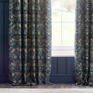 Strawberry Thief Jacquard Indigo