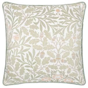 William Morris Cushions / Acorn Stone / Sage