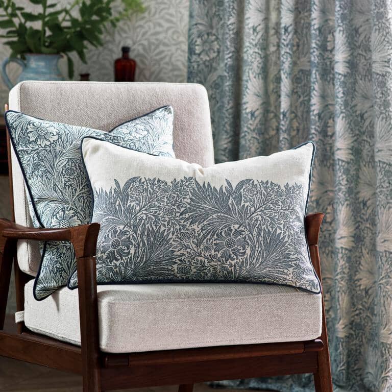 Marigold Indigo Cushion