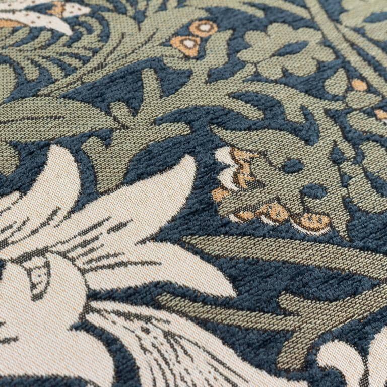 Snakeshead Indigo / Leaf Green Cushion