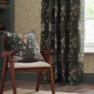 Snakeshead Indigo / Leaf Green Cushion