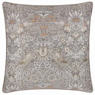 Strawberry Thief Jacquard Biscuit Cushion