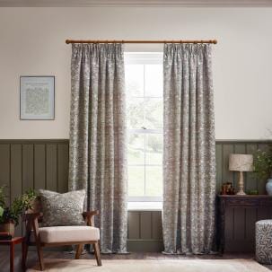 Strawberry Thief Jacquard Biscuit Cushion