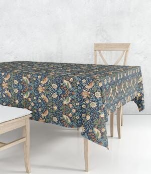 Strawberry Thief Navy Acrylic