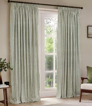 Hebden Pencil Pleat Forest