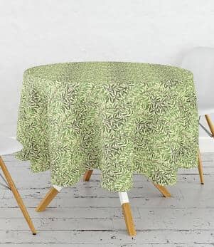 William Morris Tablecloths / Willow Boughs Acrylic Circular