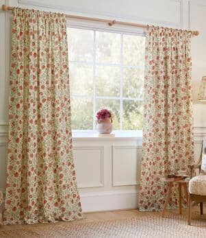 Voyage Maison Curtains / Elai Terracotta Curtains