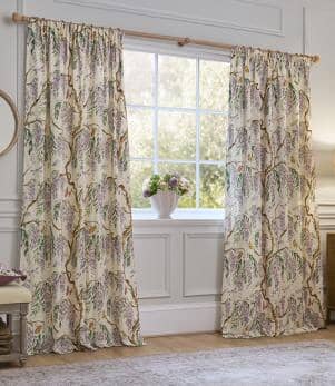 Voyage Maison Curtains / Mariposa Cream Curtains