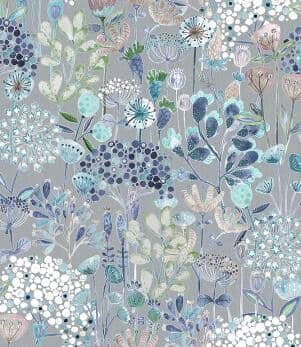 Voyage Maison Extra Wide Wallpaper / Ailsa Cornflower Wallpaper