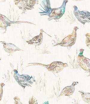 Gamebirds Cream Wallpaper