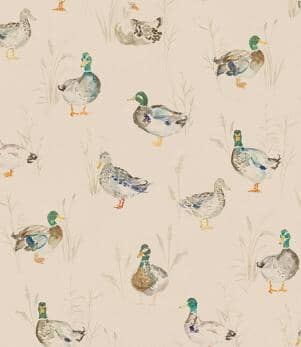 Voyage Maison Extra Wide Wallpaper / Paddling Ducks Cream Wallpaper