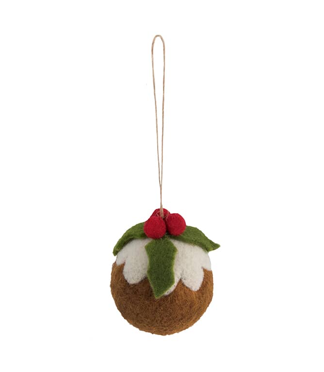 Christmas Pudding Needle Felting Kit