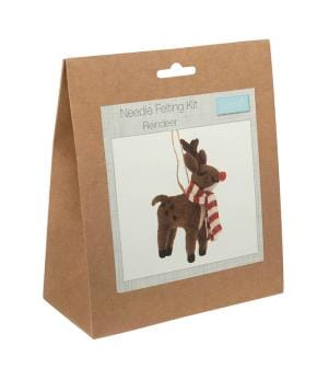 Reindeer Needle Felting Kit
