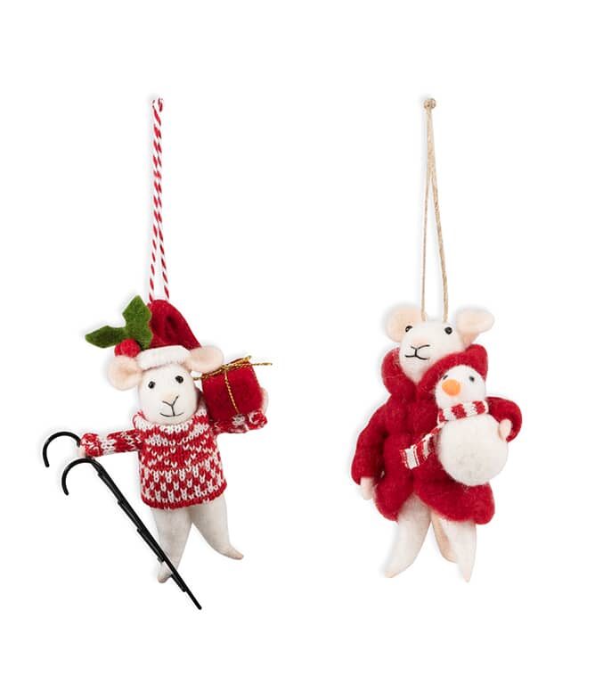 Mice Friends Duo Needle Felting Kit