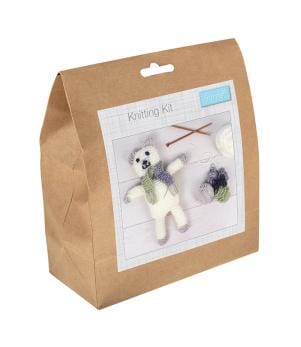 Polar Bear Knitting Kit