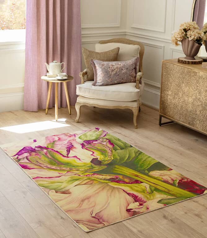 Heligan Fuchsia Rug