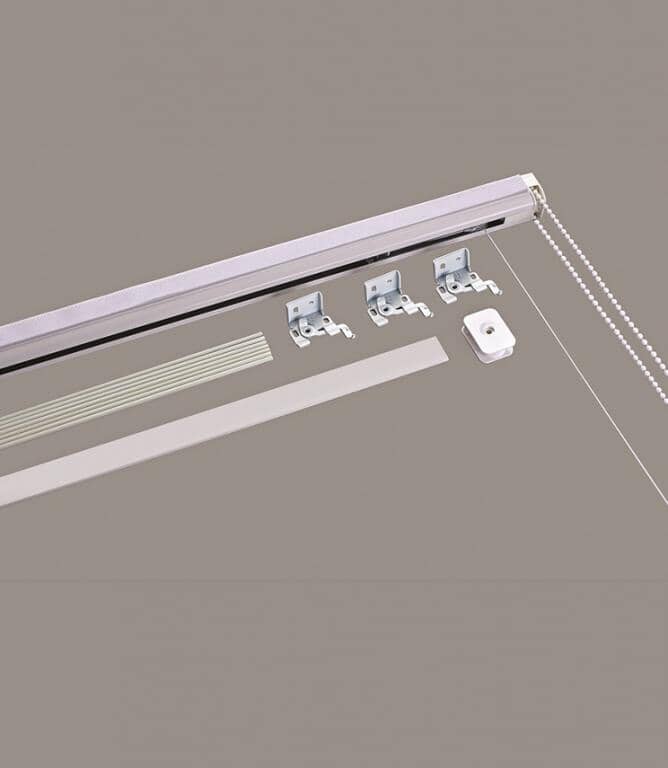 Roman blind headrail complete kit 150cm