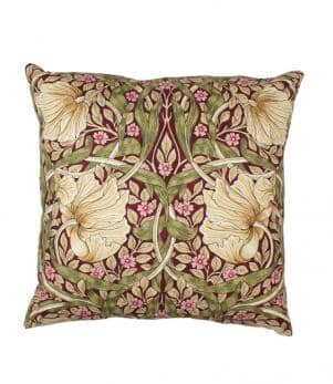 William Morris Cushions / Pimpernel Aubergine Cushion