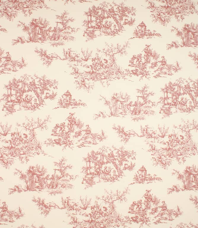 Made To Measure Curtains Red Toile De Jouy Fabric Just Fabrics Made To Measure Curtains Red Toile De Jouy Fabric Just Fabrics