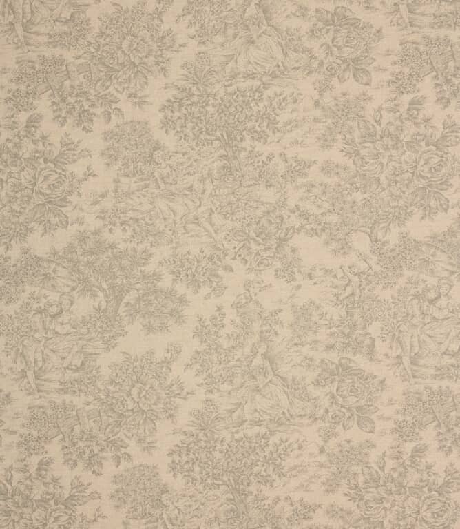 Zen Toile Fabric / Grey Zen Toile Fabric / Grey