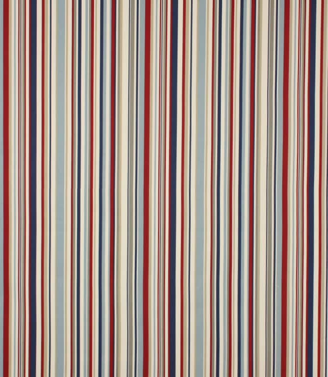Funky Stripe Fabric / Blue Funky Stripe Fabric / Blue