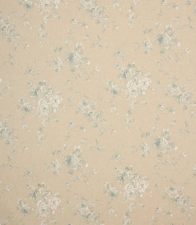 Vintage Floral Fabric / Blue Vintage Floral Fabric / Blue