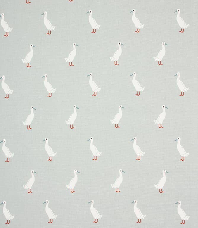 Sophie Allport Runner Duck Fabric / Pale Blue Sophie Allport Runner Duck Fabric / Pale Blue