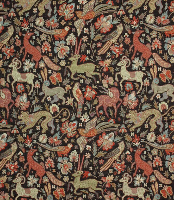 JF Tapestry Fabric / Black JF Tapestry Fabric / Black