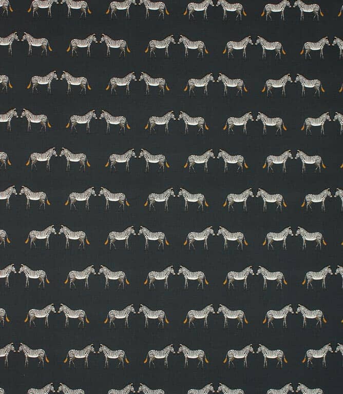 Sophie Allport Zebra Fabric / Navy Sophie Allport Zebra Fabric / Navy