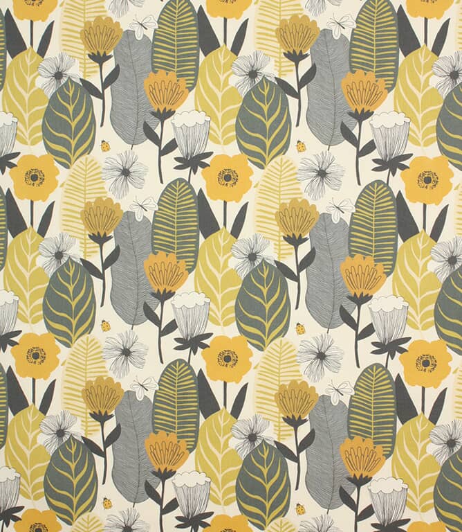Blooma Fabric / Saffron Blooma Fabric / Saffron