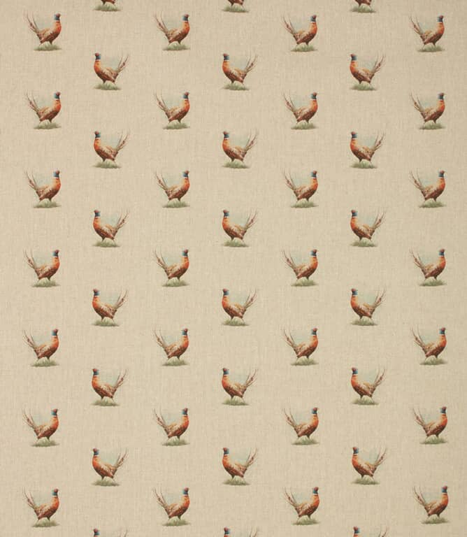 Pheasants Fabric / Linen Pheasants Fabric / Linen