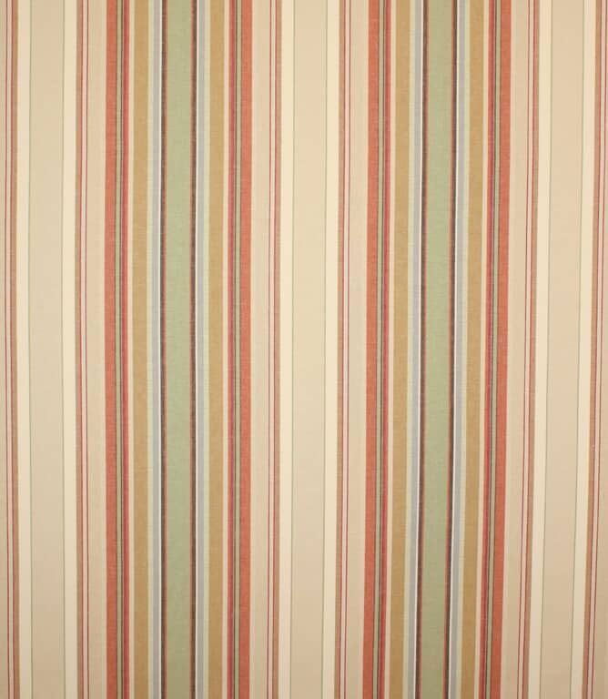 Falmouth Stripe Fabric / Brick Falmouth Stripe Fabric / Brick