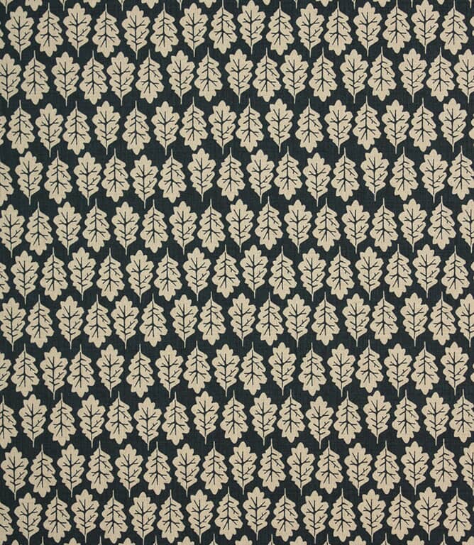 iLiv Oak Leaf Fabric / Midnight iLiv Oak Leaf Fabric / Midnight