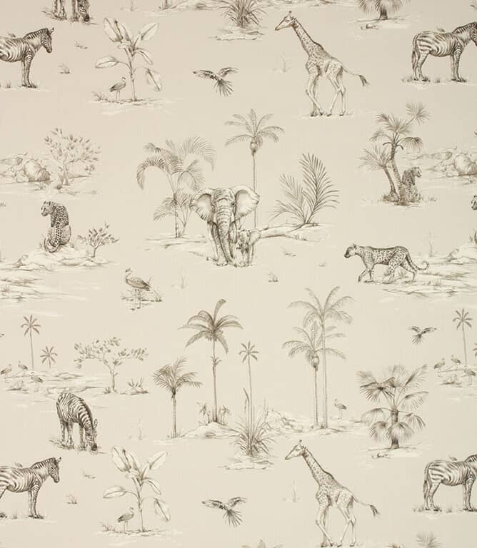 Safari Fabric / African Grey Safari Fabric / African Grey