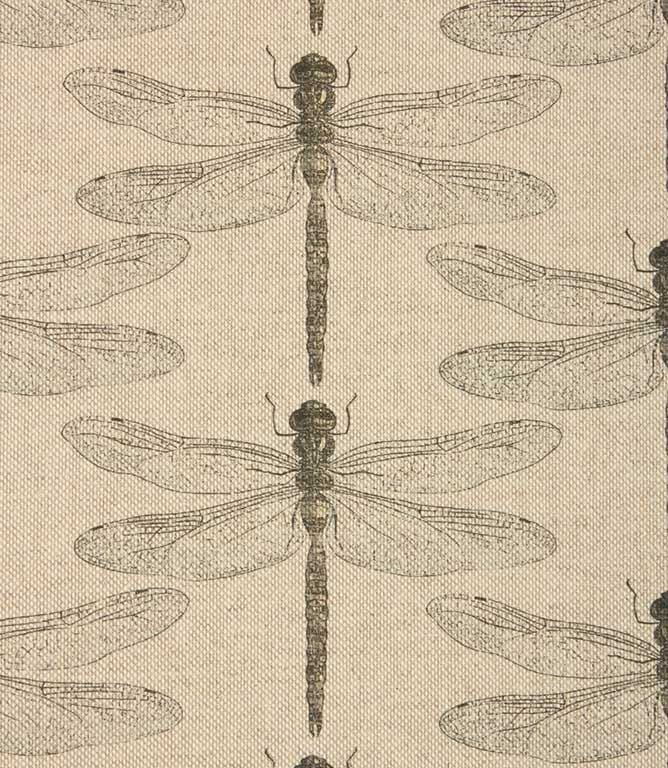 Nirvana Dragonfly Fabric / Natural