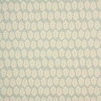 Oak Leaf Fabric / Duck Egg