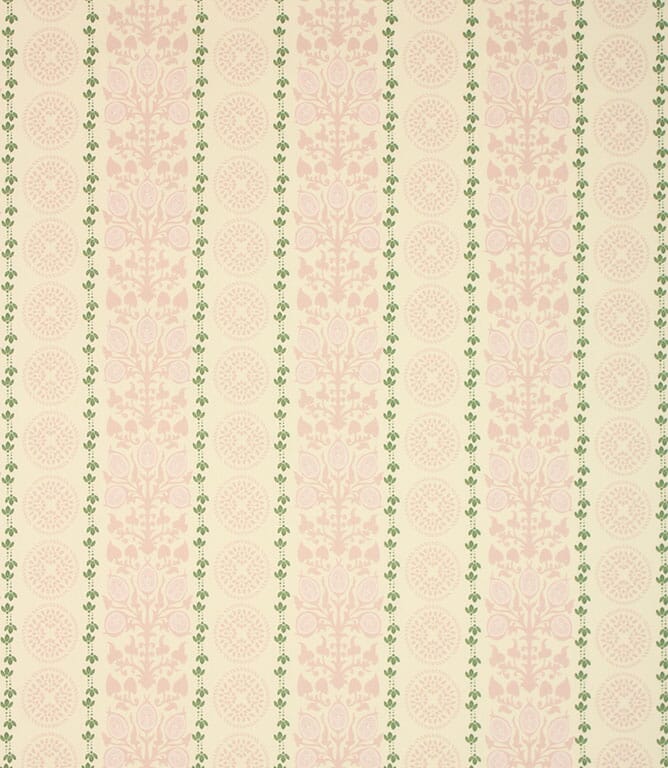 Banbury Fabric / Pink / Sap Green