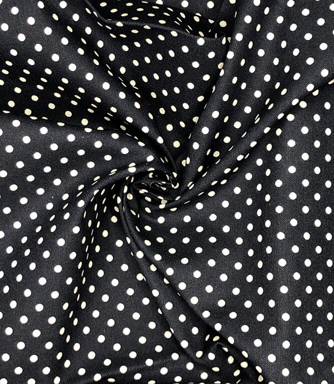 Sweet Pea Dot Fabric / Navy