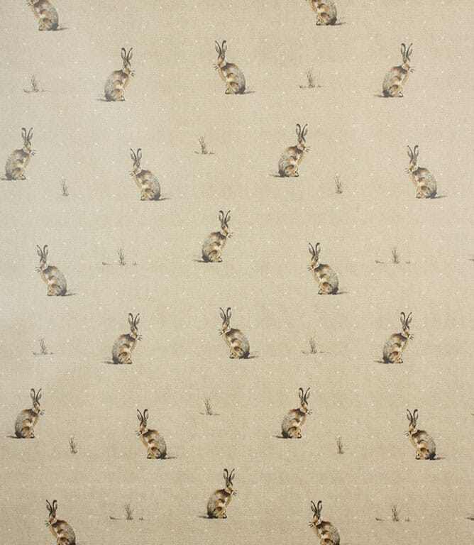 Harry Hare PVC Fabric / Natural