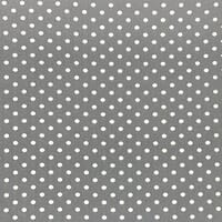 Sweet Pea Dot Fabric / Dark Grey