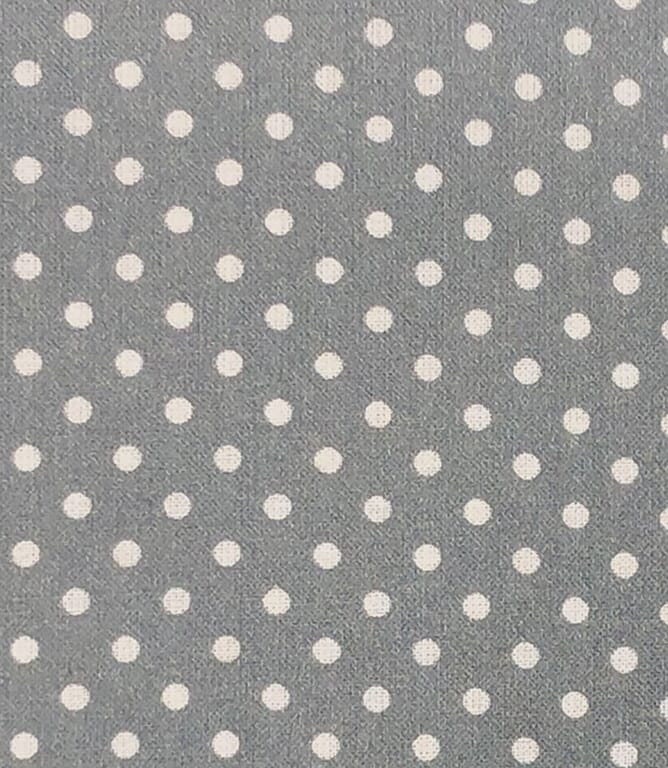 Sweet Pea Dot Fabric / Dark Grey
