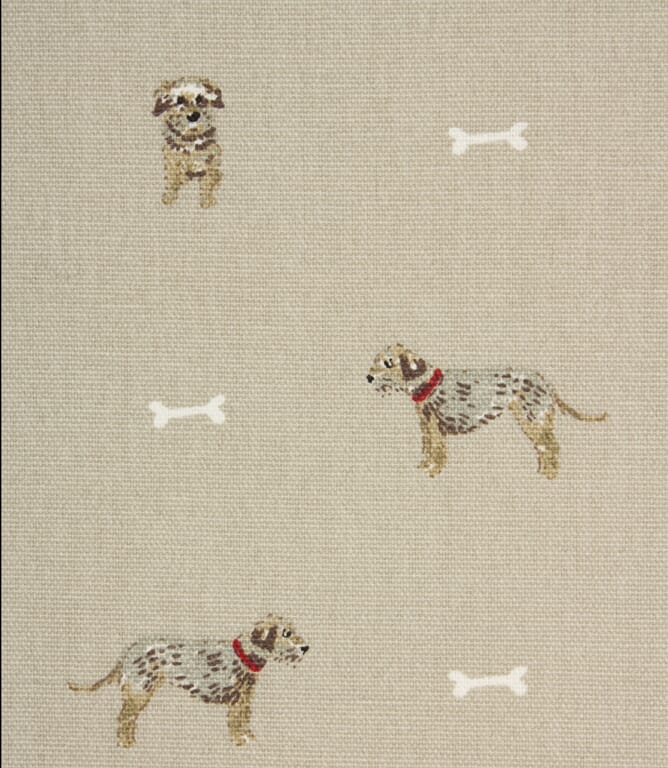 Sophie Allport Terrier Fabric / Taupe