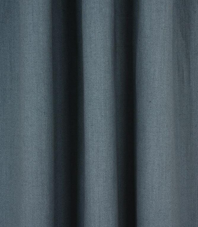 Cotswold Heavyweight Linen Fabric / Stone Blue