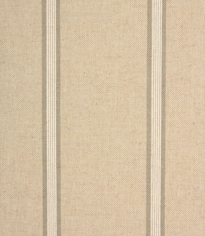 Linen Stripe Fabric / Grey