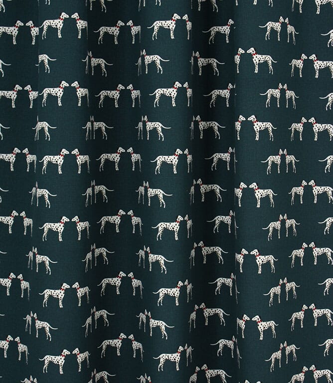 Sophie Allport Dalmatian Fabric / Teal