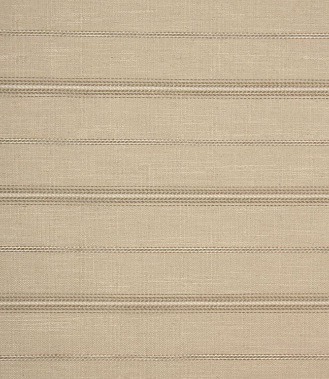 Textured Stripe FR Fabric / Natural